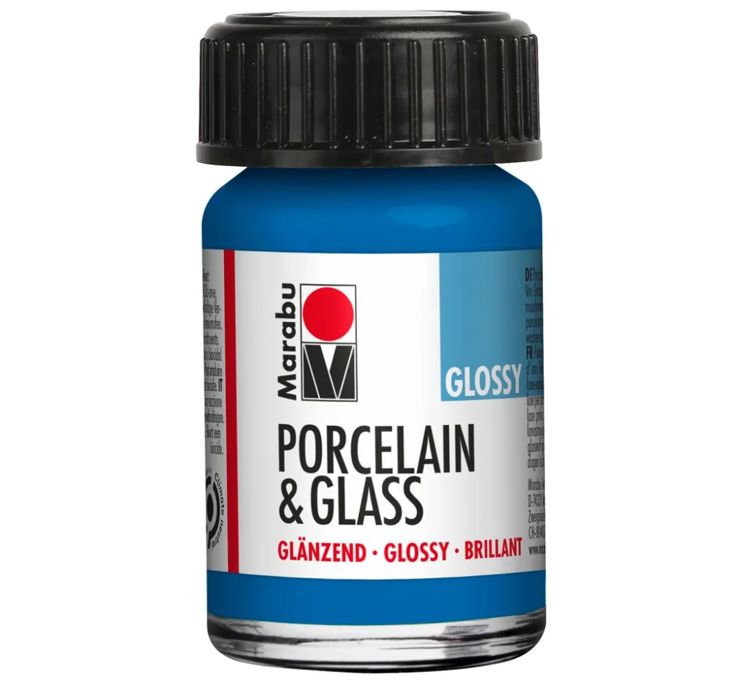 Marabu Glas- & Porzellanmalerei|Glas- & Porzellanmalfarbe>Porcelain & Glass, "Glossy"