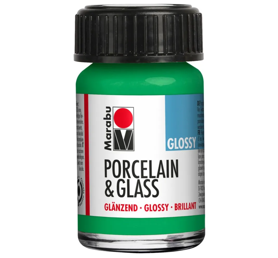 Marabu Glas- & Porzellanmalerei|Glas- & Porzellanmalfarbe>Porcelain & Glass, "Glossy"