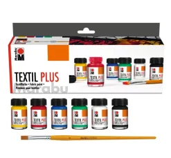 Marabu Textilfarbe|Textil-Design>Textil PLUS "Starter-Set"