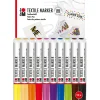 Marabu Textil-Design|Farbsets>Textile Marker, 10er-Set