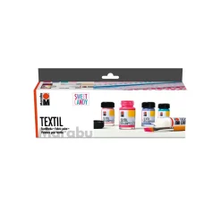 Marabu Textilfarbe|Textil-Design>Textil-Set "Sweet Candy"