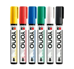 Marabu Stifte|Künstlerfarbe>YONO Marker-Set "BASIC 3"