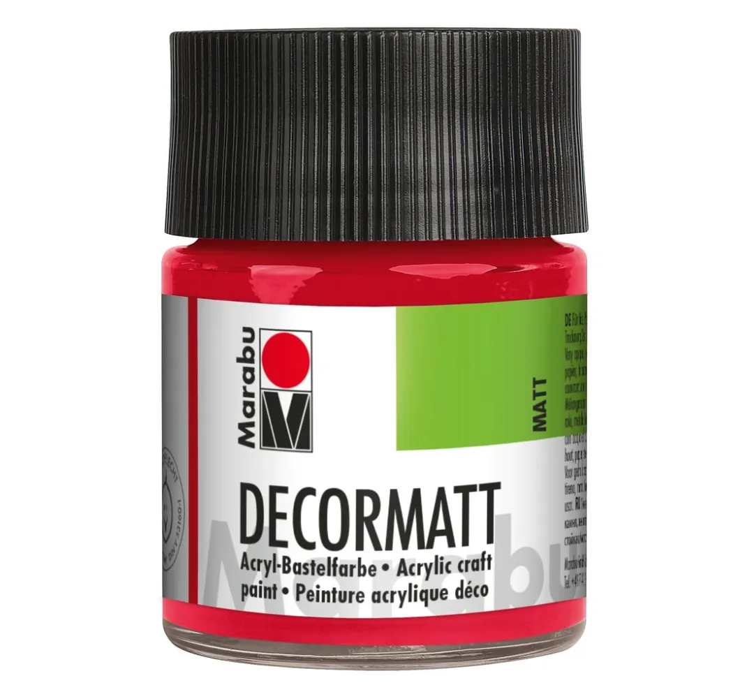 Marabu Outdoorfarbe|Bastelfarbe>-Decormatt, 50ml