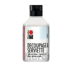 Marabu Serviettenlack|Lacke & Lasuren>-Serviettenlack + Kleber, matt, 250ml