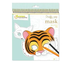 Kinder My Mandarine Malsets|Weitere Geschenkideen Für Kinder>Maskenmalbuch Graffy Pop "Tiere"