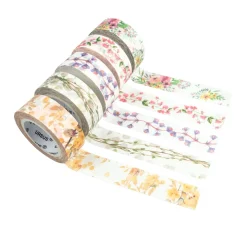 URSUS Masking Tape|Sticker & Klebebänder>Masking Tape Set "Flora"