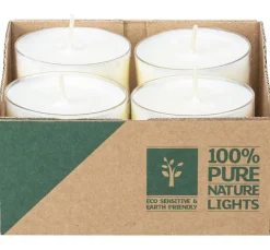Wenzel Kerzen Gestalten>Maxi Teelichter 10h "Pure Nature Lights"