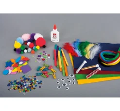 Kinder Rayher Deko-Bastelsets>Mega Bastelbox, ca. 1.200 Teile