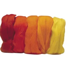 Kinder Rayher Filz|Filzen>Merino Kammzug Mix, superfein
