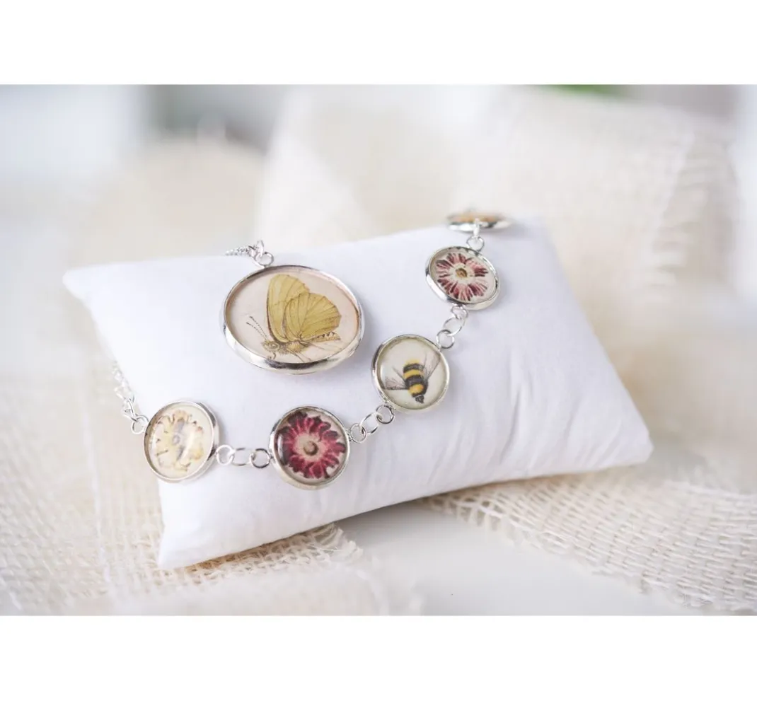 UIT Anhänger & Charms|Cabochons>Metall-Anhänger "Rund"