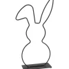 Othmar Decorations Weitere Metall-Artikel>Metall-Hase "Fridolin"
