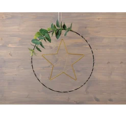 Rayher Diverse Materialien|Metallringe>Metallring "Stern", 3er-Set, Goldfarben