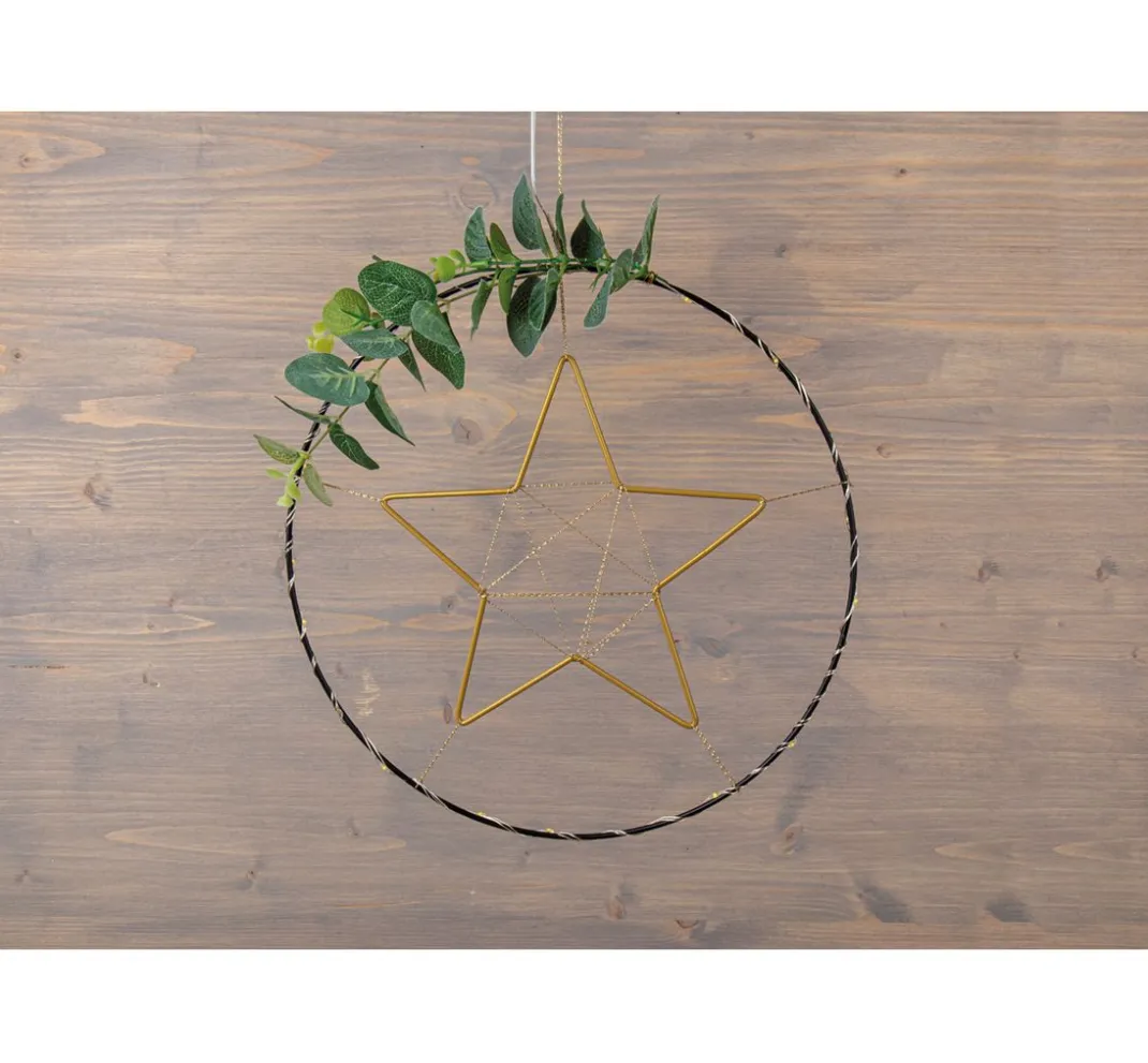 Rayher Diverse Materialien|Metallringe>Metallring "Stern", 3er-Set, Goldfarben