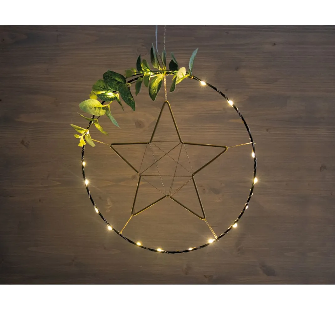 Rayher Diverse Materialien|Metallringe>Metallring "Stern", 3er-Set, Goldfarben