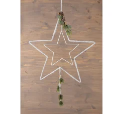 Rayher Diverse Materialien|Metallringe>Metallring "Stern", 3er-Set, Weiß