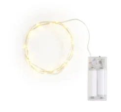 ohne Marke Lichterketten>Micro-LED-Lichterkette "Blinkend" mit Timer 6/18 Std., 30 LEDs