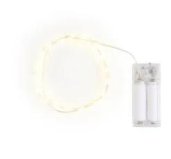 ohne Marke Lichterketten>Micro-LED-Lichterkette mit Timer 6/18 Std., 40er LEDs