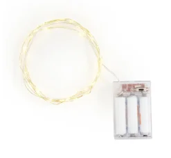 ohne Marke Lichterketten>Micro-LED-Lichterkette mit Timer 6/18Std., 40 LEDs