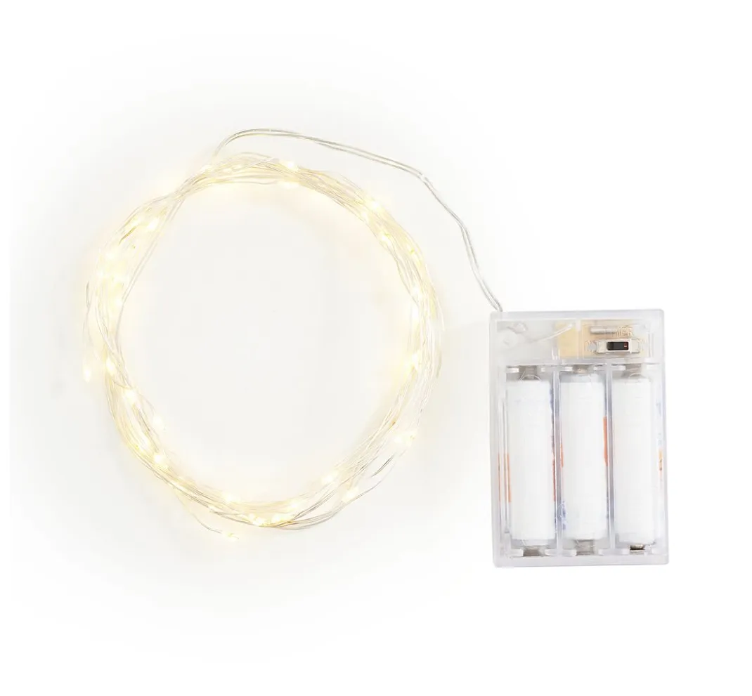 ohne Marke Lichterketten>Micro-LED-Lichterkette, 5-strängig, mit Timer