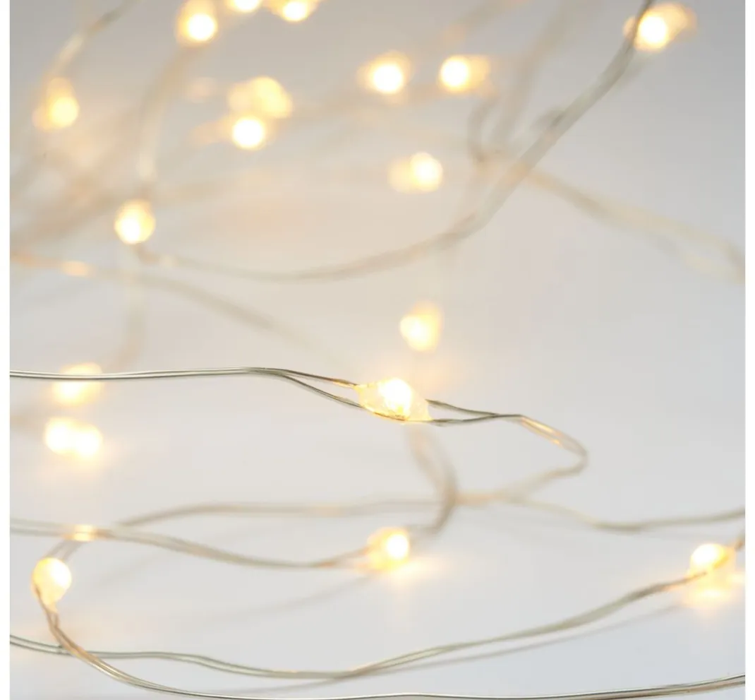 ohne Marke Lichterketten>Micro-LED-Lichterkette, 5-strängig, mit Timer