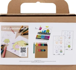 Kinder creativ company Farbsets|Weitere Geschenkideen Für Kinder>Mini Kreativset Zeichnen "Monster"