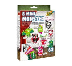 Kinder folia Handarbeit-Sets|Filz>Mini Monster Friends