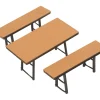 HobbyFun Miniaturen|Dekofiguren & -Objekte>Miniatur Biertischgarnitur-Set