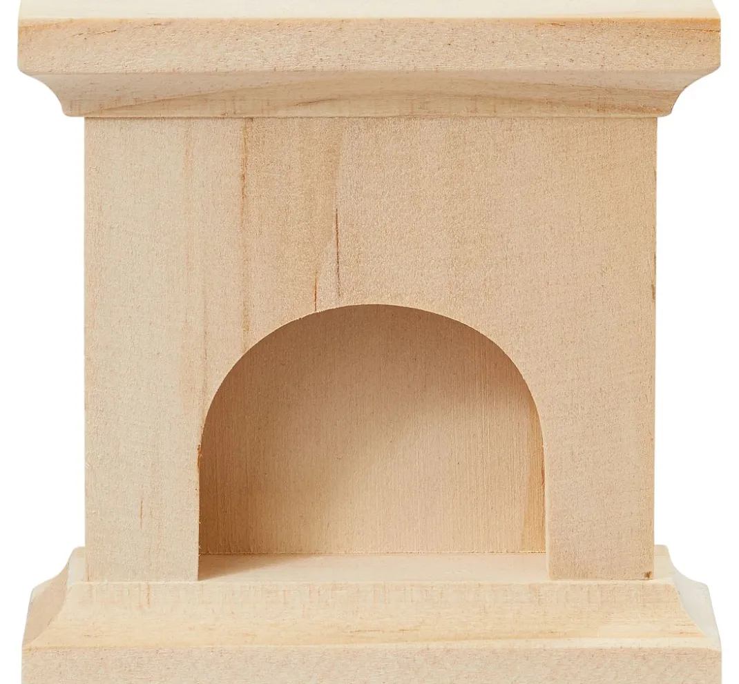 HobbyFun Miniaturen|Holz, Mdf & Pappmaché>Miniatur Kamin