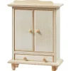 HobbyFun Miniaturen|Holz, Mdf & Pappmaché>Miniatur Kleiderschrank
