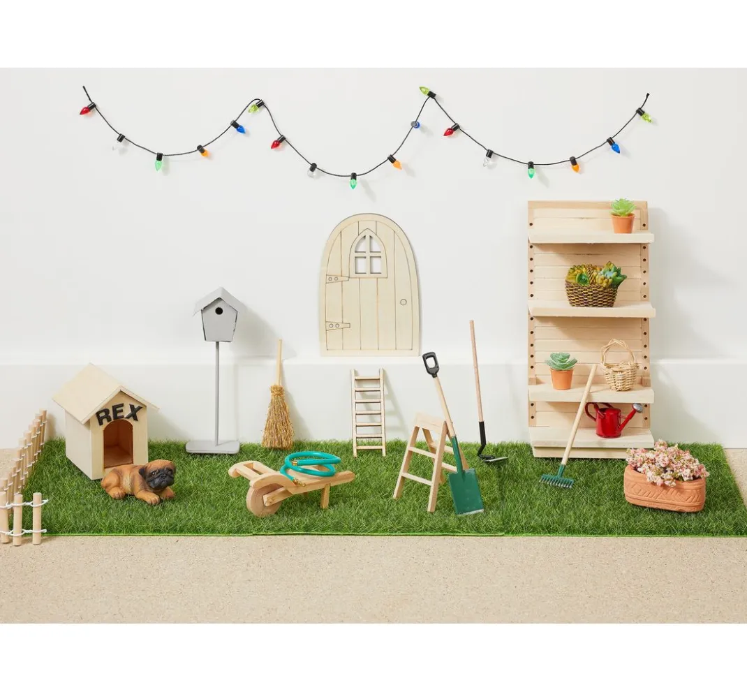 HobbyFun Miniaturen|Dekofiguren & -Objekte>Miniatur Leiter "Borre"