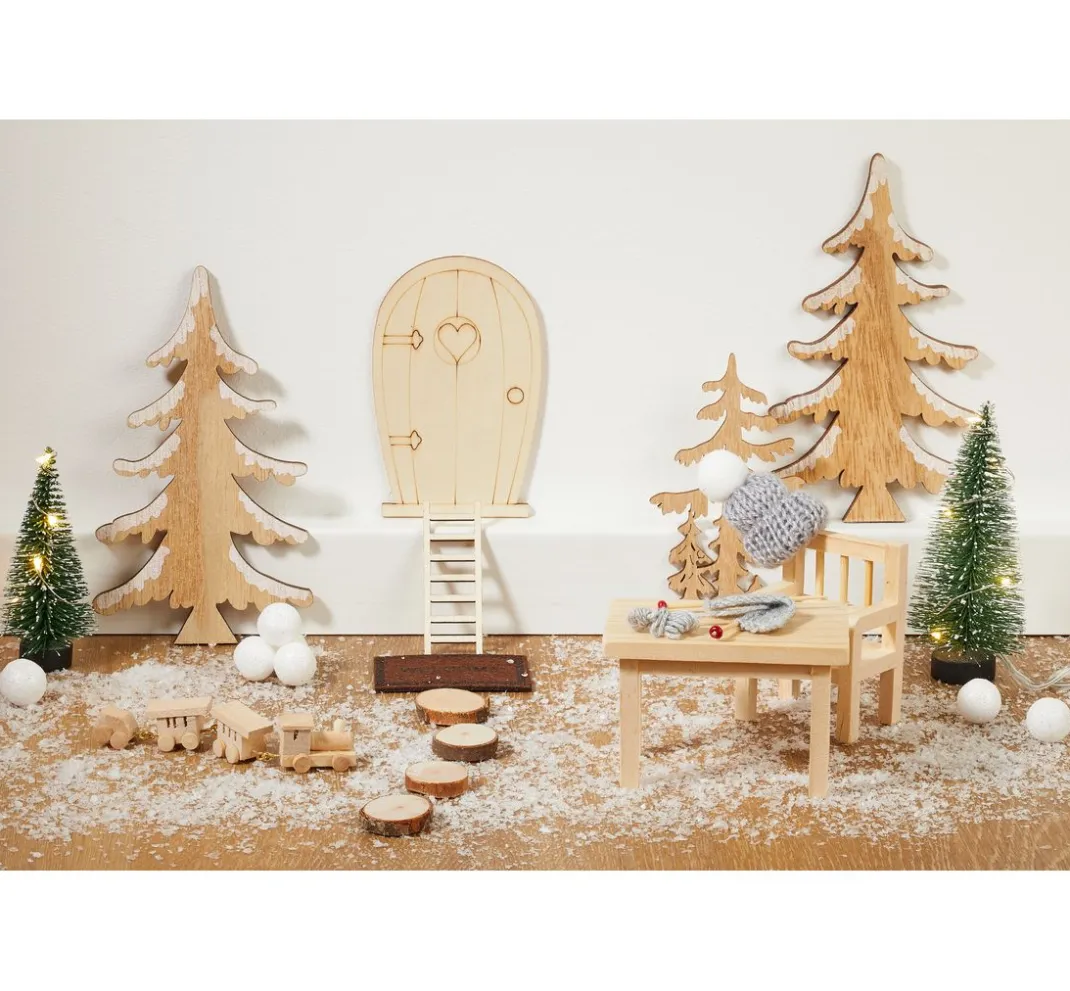 HobbyFun Miniaturen|Dekofiguren & -Objekte>Miniatur Leiter "Borre"