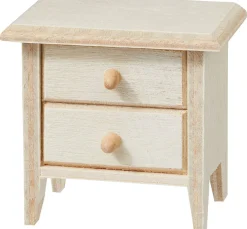 HobbyFun Miniaturen|Holz, Mdf & Pappmaché>Miniatur Nachtschrank