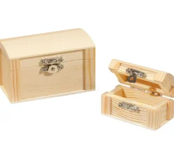 HobbyFun Miniaturen|Dekofiguren & -Objekte>Miniatur Schatztruhe