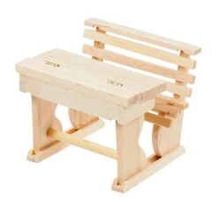 HobbyFun Miniaturen|Holz, Mdf & Pappmaché>Miniatur Schulbank