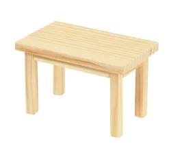 HobbyFun Miniaturen|Dekofiguren & -Objekte>Miniatur Tisch, rechteckig