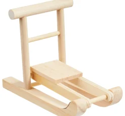 HobbyFun Miniaturen|Holz, Mdf & Pappmaché>Miniatur Tretschlitten