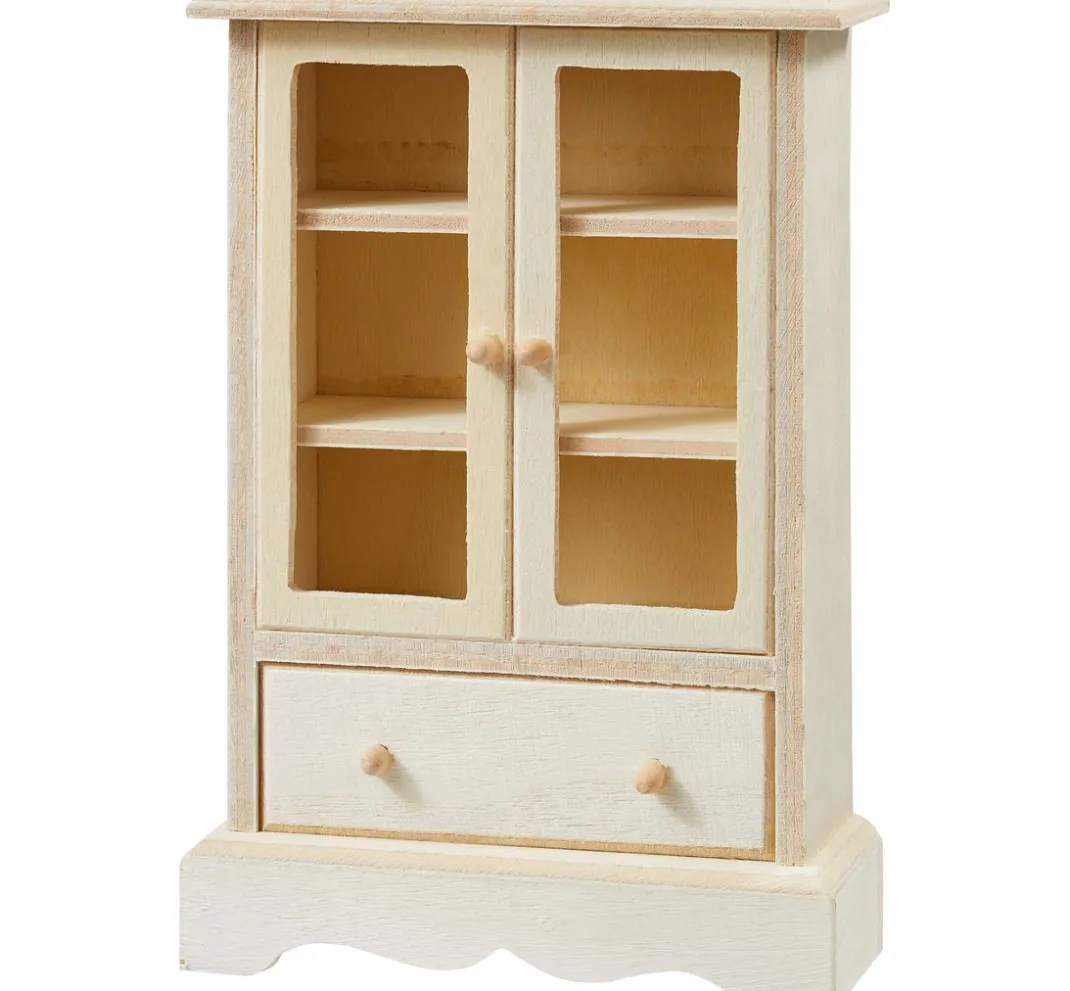 HobbyFun Miniaturen|Holz, Mdf & Pappmaché>Miniatur Vitrine