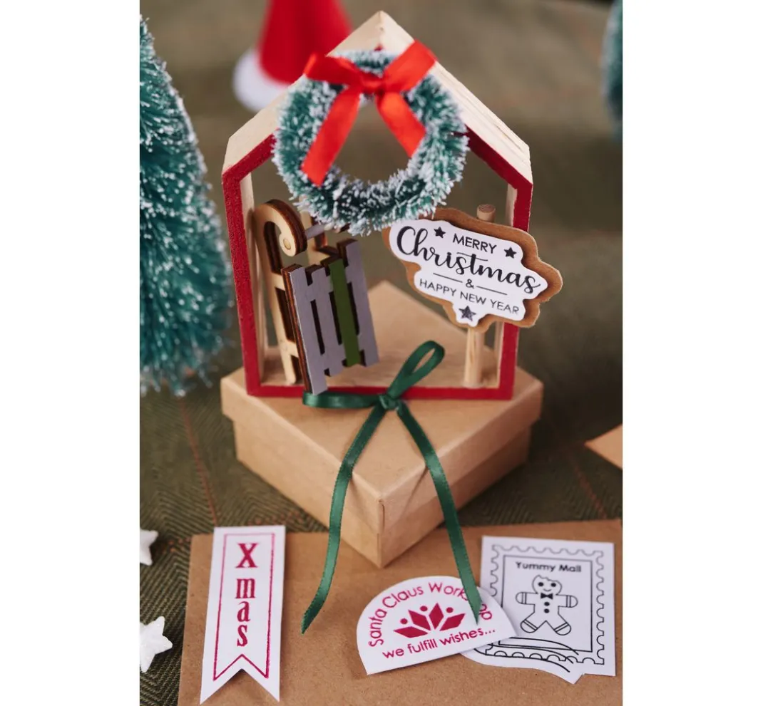 Rayher Miniaturen|Dekofiguren & -Objekte>Miniatur Weihnachtskränze