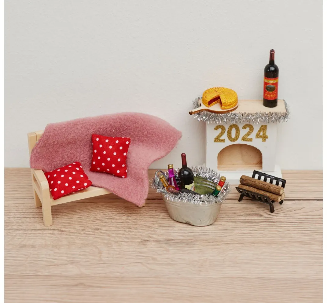 HobbyFun Miniaturen>Miniatur Weinflasche