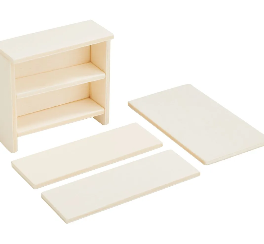 stafil Miniaturen|Holz, Mdf & Pappmaché>Miniatur-Set "Büro"