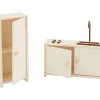 stafil Miniaturen|Holz, Mdf & Pappmaché>Miniatur-Set "Küche"