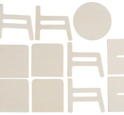 stafil Miniaturen|Holz, Mdf & Pappmaché>Miniatur-Set "Wohnzimmer"