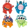 Kinder URSUS Laterne Basteln|Papier>Minilichter-Set "Monster"