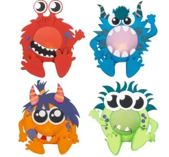 Kinder URSUS Laterne Basteln|Papier>Minilichter-Set "Monster"