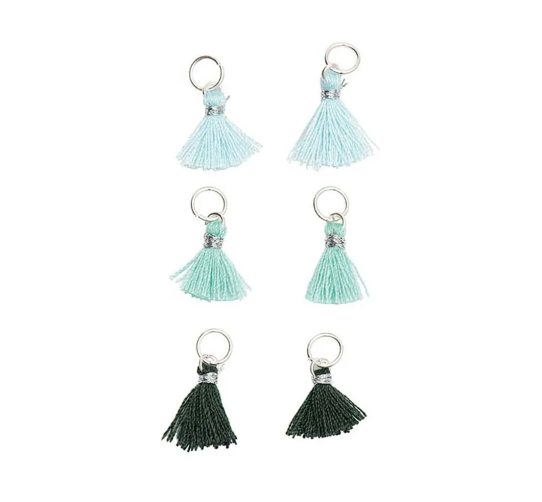 Kinder Rico Design Pompons|Anhänger & Charms>Mini-Quasten mit Öse