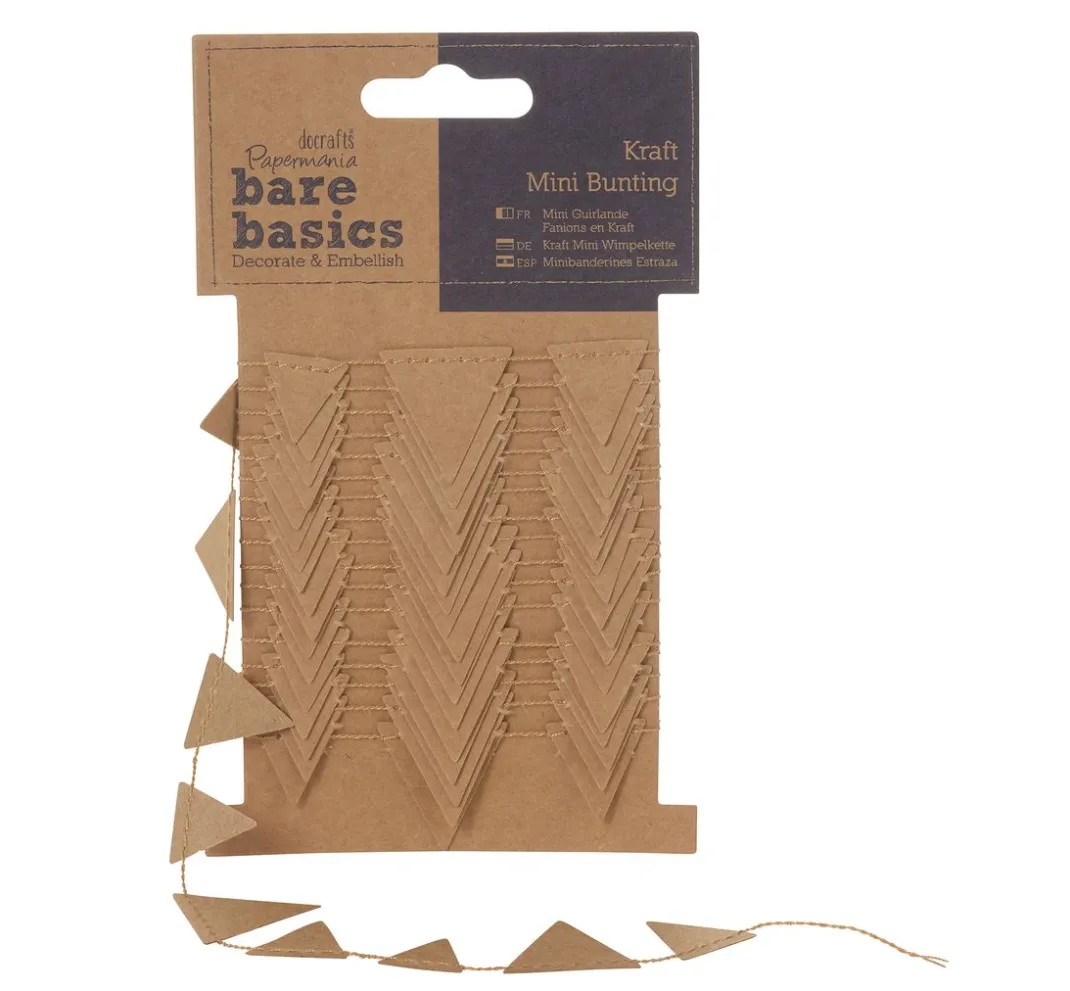 Papermania Dekoelemente|Weiteres>Mini-Wimpelkette