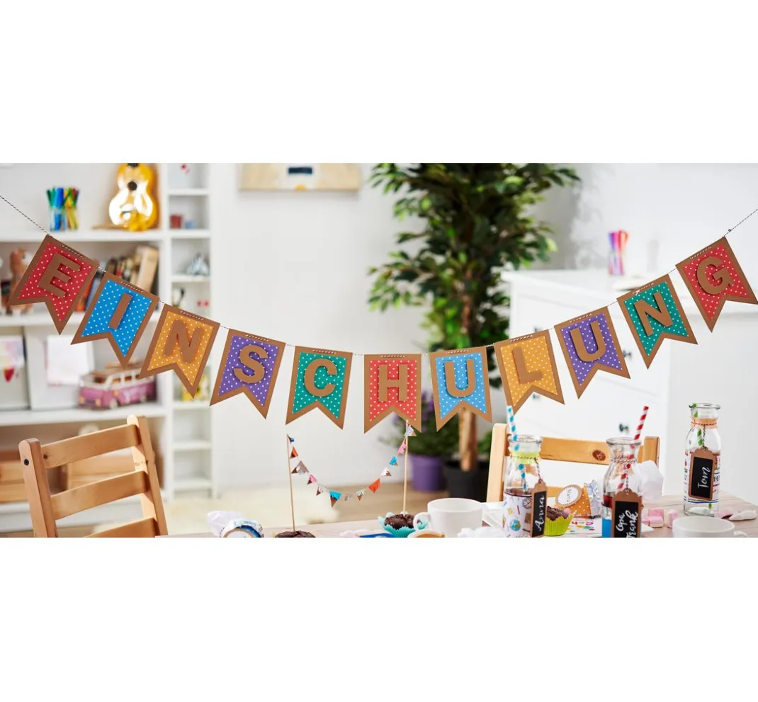 Papermania Dekoelemente|Weiteres>Mini-Wimpelkette