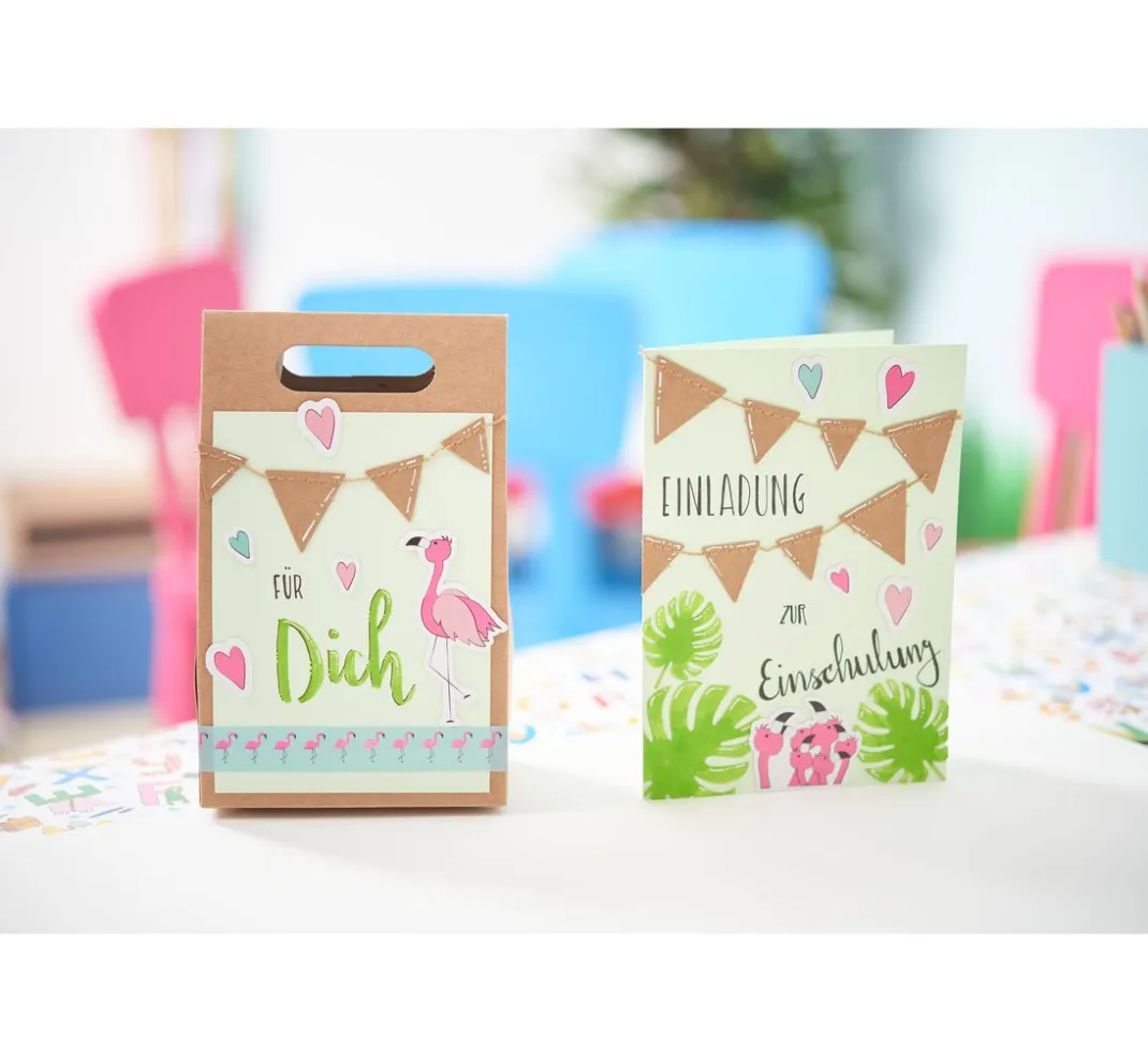 Papermania Dekoelemente|Weiteres>Mini-Wimpelkette