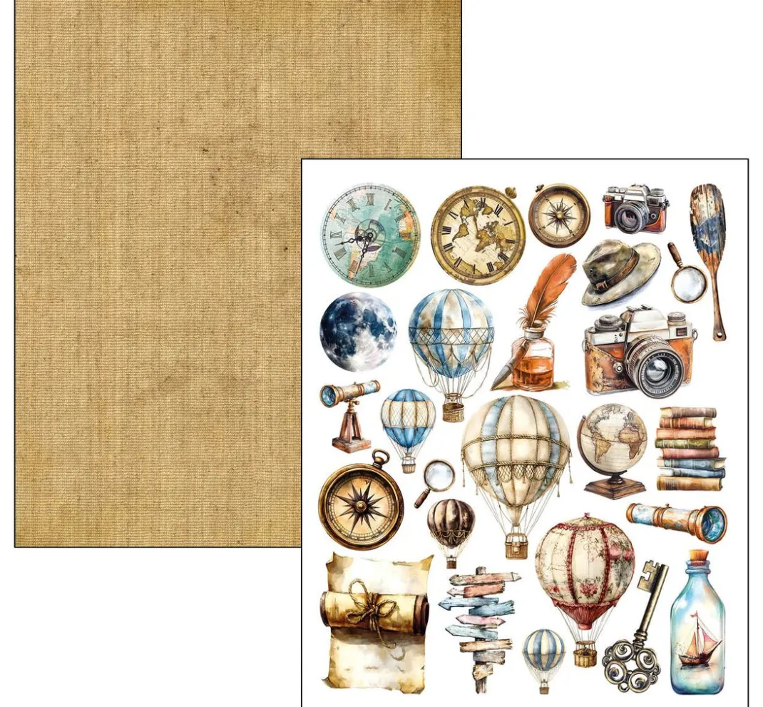 Ciao Bella Scrapbooking|Papier-Bastelsets>Mixed Media Book
