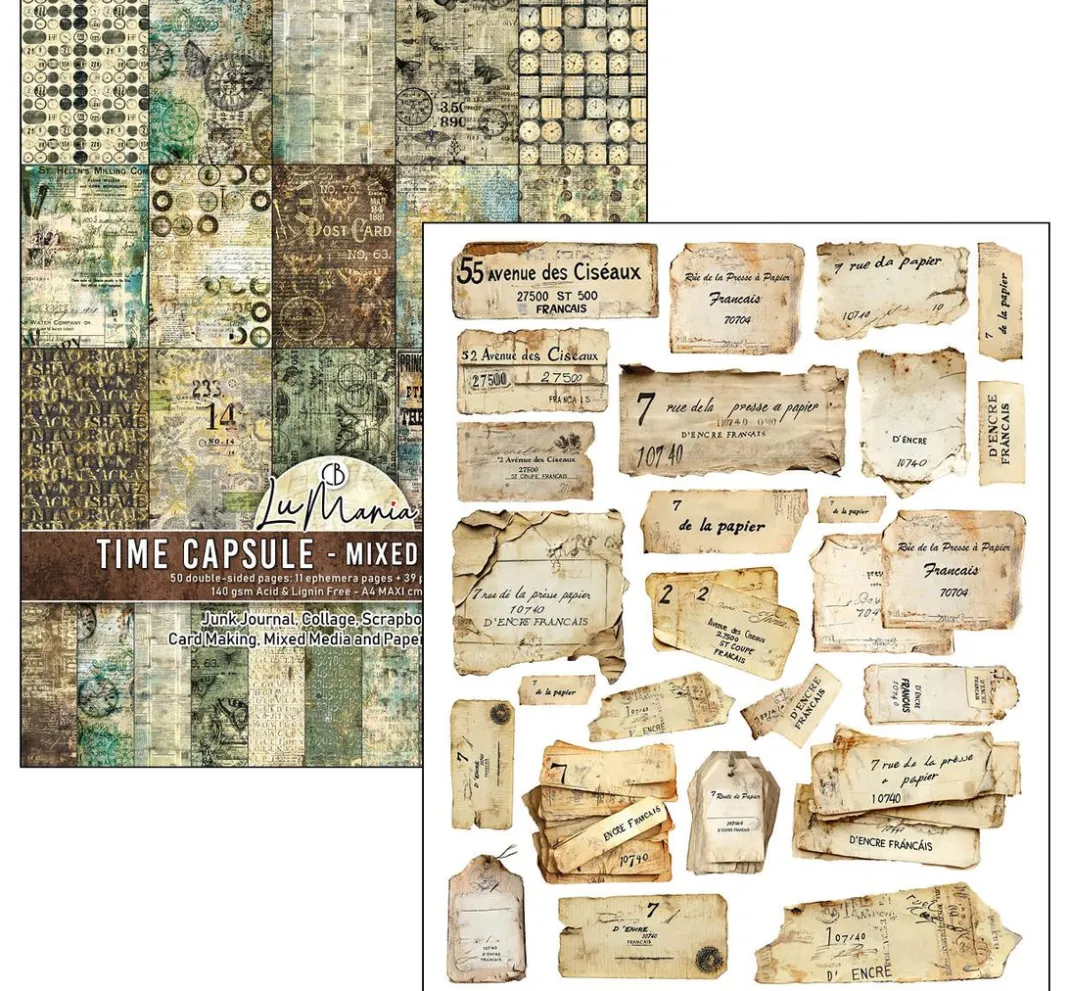 Ciao Bella Scrapbooking|Papier-Bastelsets>Mixed Media Book